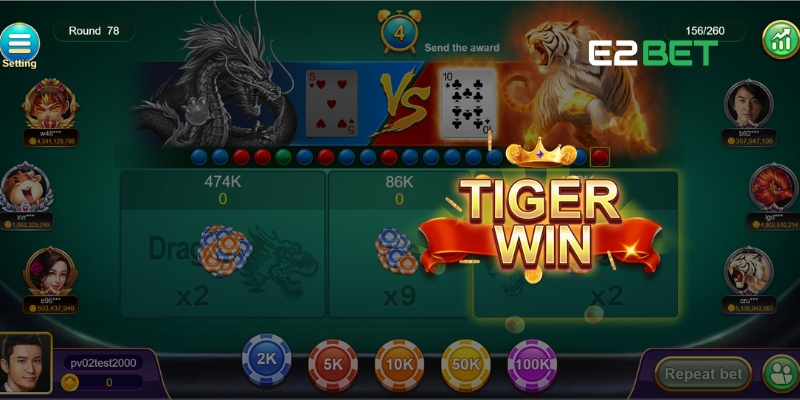 Luật chơi Rồng Hổ trực tuyến